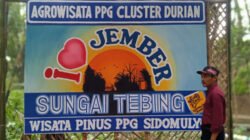 Owner Agrowisata PPG Cluster Pinus Sidomulyo, Sugianto. (Foto : Team work - ZONA INDONESIA)