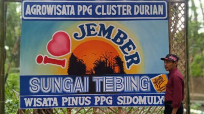 Owner Agrowisata PPG Cluster Pinus Sidomulyo, Sugianto. (Foto : Team work - ZONA INDONESIA)