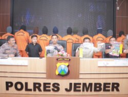 22 Tersangka Penambang Emas Ilegal di Jember, Terancam 5 Tahun Penjara