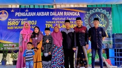 Sekapur Sirih Musala Al-Hidayah dalam Pengajian Isra Mikraj Nabi Muhammad SAW