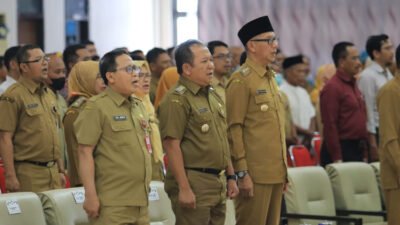 Bupati Jember Hendy Siswanto, bakal rampungkan perbaikan jalan dan PJU (disampaikan dalam acara Musrenbang RKPD. (Foto: Istimewa - ZONA INDONESIA)