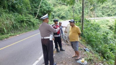 Lokasi KM 36.400 di area Gunung Gumitir yang bakal dilakukan evakuasi besok Jumat, 19 Mei 2023. (Foto: Istimewa)
