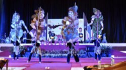Penampilan IKPM Jember dalam event Cultural Festival di Yogyakarta, Senin (29/5/2023). (Foto: Diskominfo Jember)