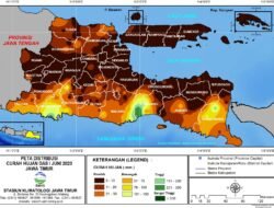 Curah Hujan di Jawa Timur Bakal Berkurang hingga Awal Juni 2023