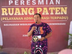 Bupati Jember Resmikan 3 Aplikasi Sekaligus di Wirolegi