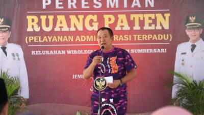 Bupati Jember Resmikan 3 Aplikasi Sekaligus di Wirolegi