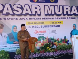 Pemkab Jember Gelar Pasar Murah di 24 Kecamatan Secara Bergantian