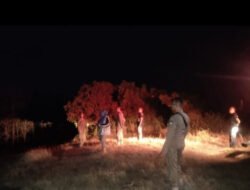 Lahan Ilalang di Desa Sumberkolak Situbondo Hangus Terbakar
