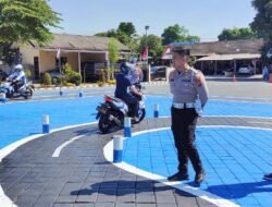 Satlantas Polres Jember Buka Pelatihan Ujian Praktek SIM C Setiap Pagi dan Sore