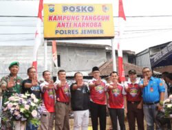 Jember Keren! Kini Punya Kampung Tangguh Anti Narkoba