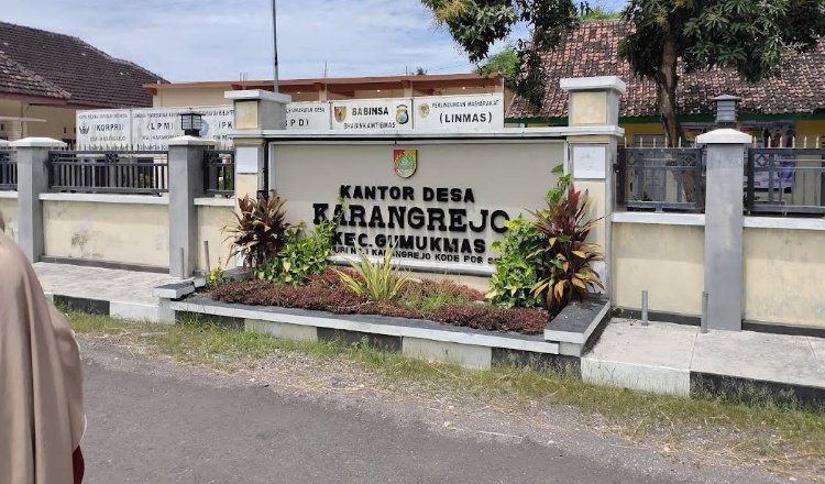 Kantor Desa Karangrejo, salah satu desa yang bakal menggelar Pilkades serentak. (Foto: Google Maps, di post oleh Grady Dafinsyah)