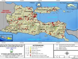 Jawa Timur Masih Dilanda Kekeringan Ekstrem, Jember Mulai Turun Hujan