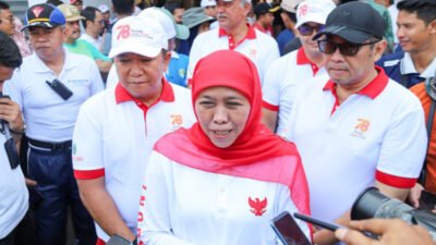 Gubernur Khofifah Masih Enggan Bicara Soal Jadi Tim Sukses Capres