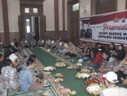 Polres Bondowoso Ngopi Bareng Awak Media, Bahas 3 Poin Penting Ini