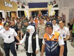 Momentum Nataru 2023, Gubernur Jatim Cek Terminal Sidoarjo