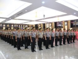 22 Pati dan 211 Pamen Polri Naik Pangkat Dipenghujung 2023