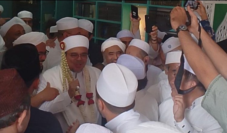 Pernikahan Habib Rizieq. (Foto: news.detik.com)