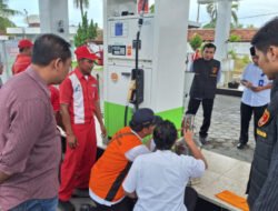 Tim Gabungan Polresta Banyuwangi Sidak SPBU Jelang Idulfitri 2024