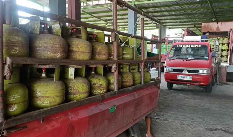Gas LPG 3 Kg siap beredar. (Foto: Teamwork)