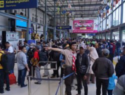 99,6 Persen KA Jarak Jauh Musim Lebaran Tiba Tepat Waktu