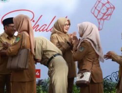 Bupati Banyuwangi Sampaikan Pesan Penting Saat Halal Bihalal Bersama Ribuan Pegawai