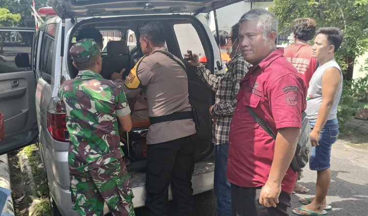 Polres Nganjuk antarkan ODGJ berobat