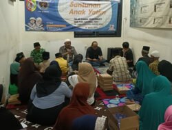 Senyum Manis Puluhan Anak Yatim dan Duafa Mengembang Saat Dapat Bansos dari PWI dan Dinsos Jember