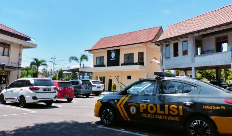 Mako Polresta Banyuwangi. (Foto: Agus Khafi)