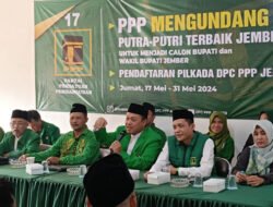 Di DPC PPP Jember, Bacabup Wajib Gandeng Kader Partai Jika Ingin Dapat Rekom