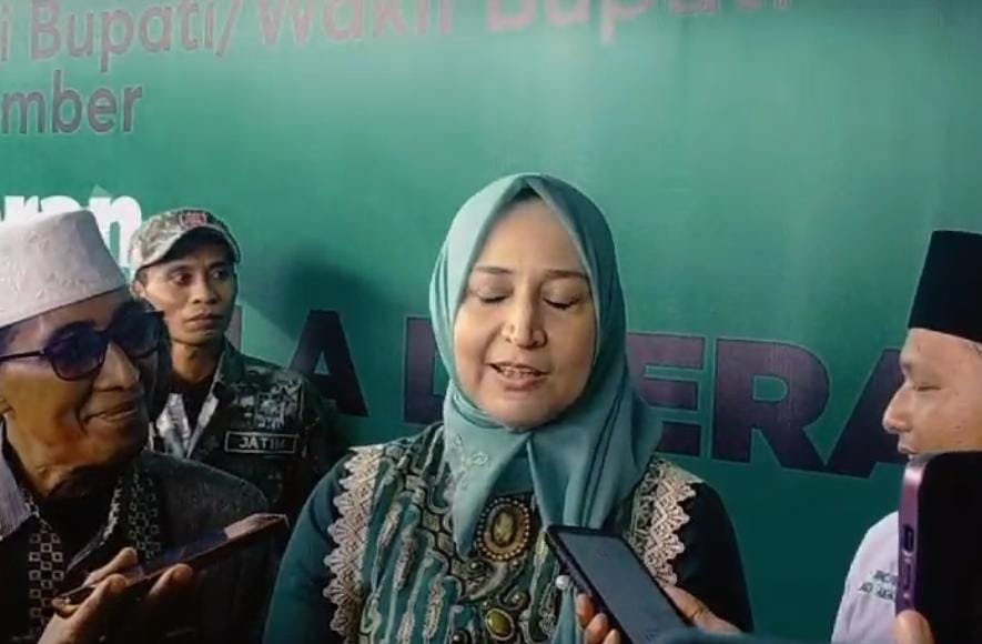 Faida diwawancarai awak media. (Foto: Istimewa)