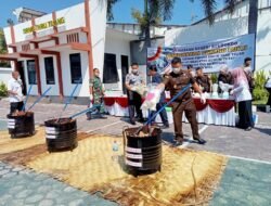 Kejari Situbondo Musnahkan Barang Bukti Tindak Pidana, Sabu, dan Pil Trex Dominan Tinggi