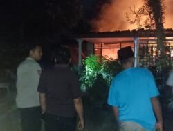 Cucu Bakar Kasur, Rumah Lansia di Jember Hangus Terbakar