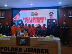 Polres Jember Ungkap 106 Kasus, 70 Tersangka Dipidana