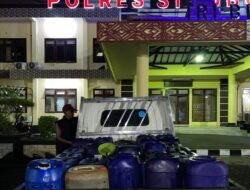 Polres Situbondo Gagalkan Selundupan 1190 Liter BBM Solar Subsidi