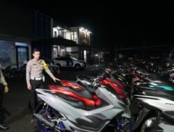 Polisi Amankan 52 Motor Diduga Balapan Liar di Bangkalan