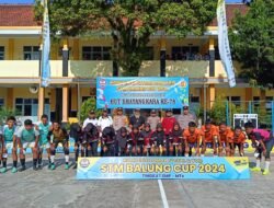 Kompetisi Futsal dan Volly Ball Meriahkan Perayaan HUT Bhayangkara ke-78 di Balung