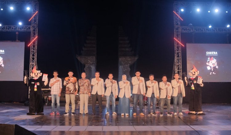 KPU Kabupaten Pasuruan memperkenalkan maskot resmi Pilbup Pasuruan. (Foto: Dokumentasi Kominfo Pasuruan)