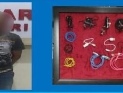 Pelempar Narkoba ke Lapas Kelas II Kediri Diringkus Polisi