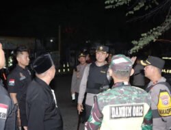 Polres Lamongan Tilang 85 Motor dalam Konvoi Pengesahan Warga Baru PSHT