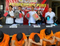 Polres Tulungagung Ungkap 35 Kasus Kejahatan, 38 Tersangka Diamankan