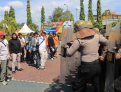 Polres Probolinggo Gelar Simulasi Pengamanan Pilkada 2024