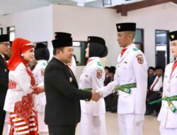 Bupati Jember Kukuhkan Paskibraka 2024