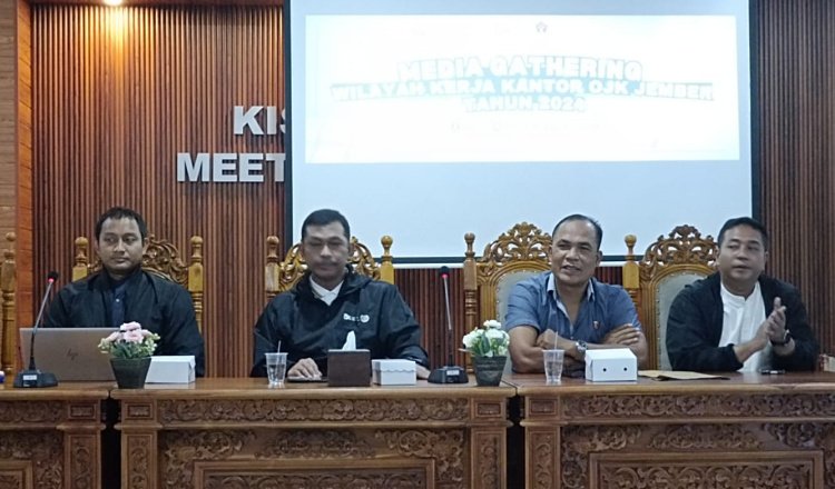 Kegiatan Media Gathering di Desa Sidan Bali, diinisiasi OJK Jember. (Foto: Zainul Hasan)