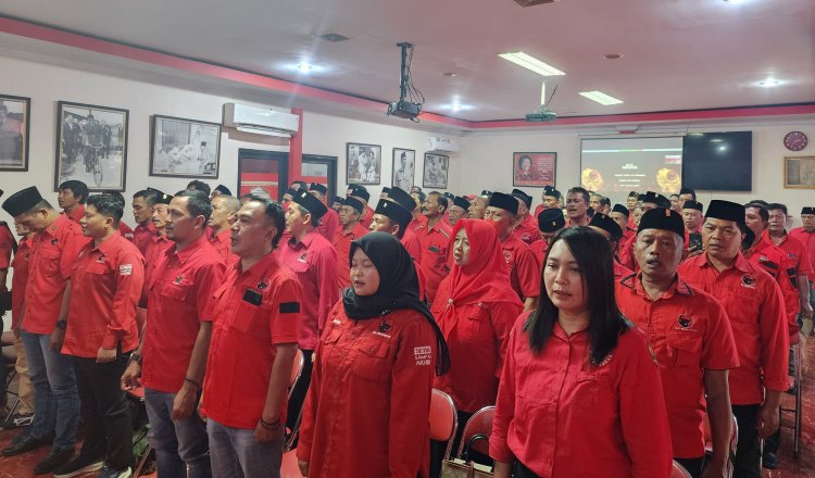 Kader DPC PDIP Jember. (Foto: Istimewa)
