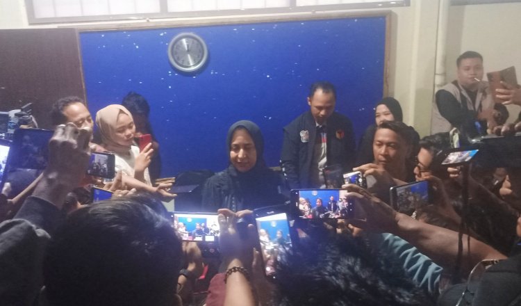 Faida diwawancarai awak media. (Foto: Zainul Hasan)