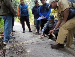 Anggota DPRD Jember Sidak Proyek Pembangunan Jalan Rabat Beton di Mrawan