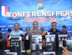 Blitar Kota Bersih-Bersih: Ribuan Pil Dobel L dan Sabu Diamankan, Lima Tersangka Ditangkap