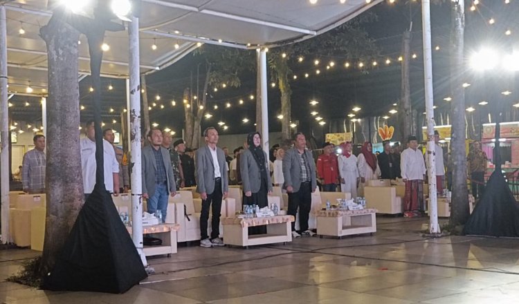 Deklarasi kampanye damai di Kota Cinema Mall, Selasa (24/9/2024), malam. (Foto: Zainul Hasan)