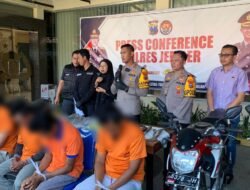 Beraksi Pakai Sajam, 3 Pelaku Curas di Jember Diringkus Polisi