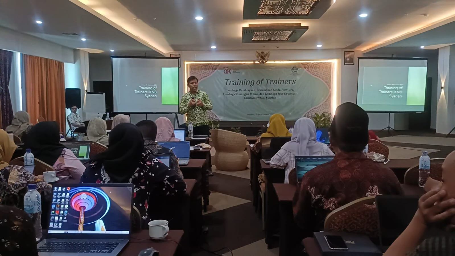 Kegiatan ToT PVML yang diinisiasi OJK Jember. (Foto: Teamwork)